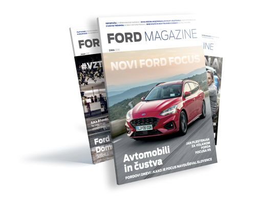 Naroči se na tiskano revijo Ford Magazine